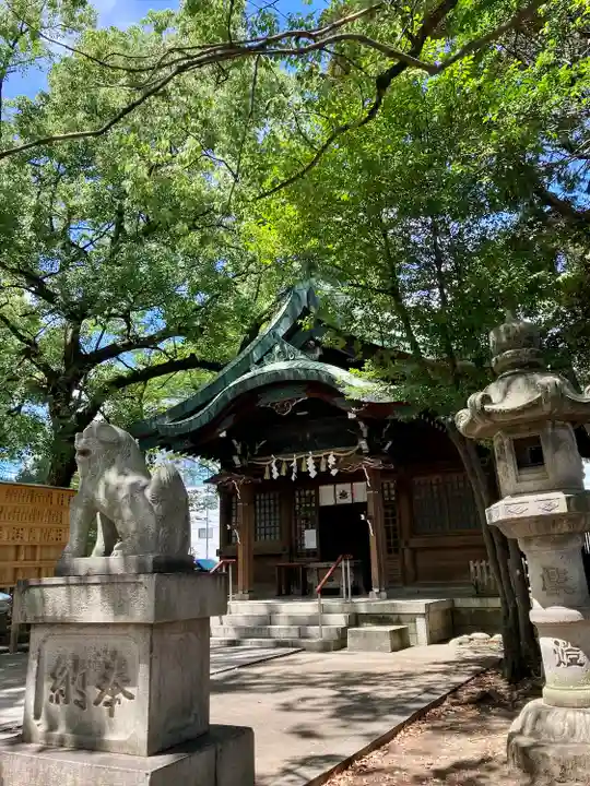 闇之森八幡社の本殿・本堂