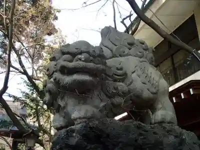 渋川八幡宮の狛犬