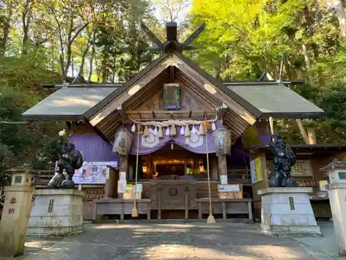 中之嶽神社の本殿・本堂