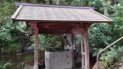 普明寺の手水舎