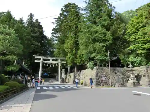 諏訪大社下社春宮の鳥居