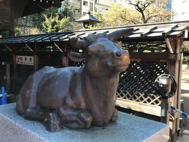 湯島天満宮の狛犬