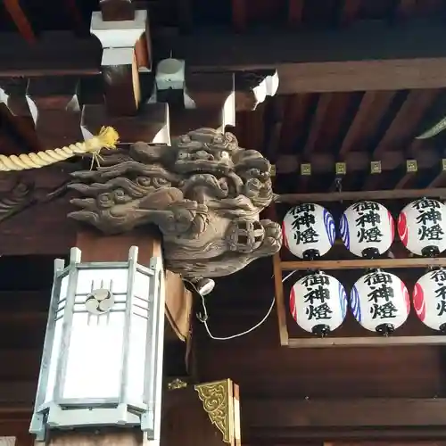 中野沼袋氷川神社の芸術