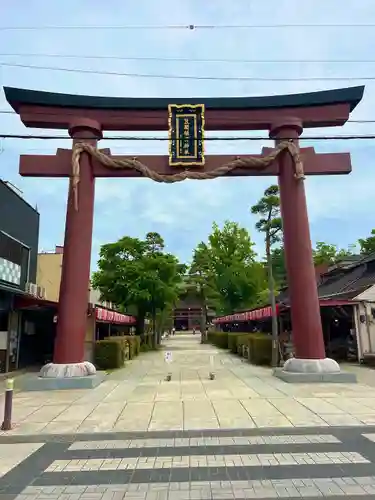 笠間稲荷神社の鳥居