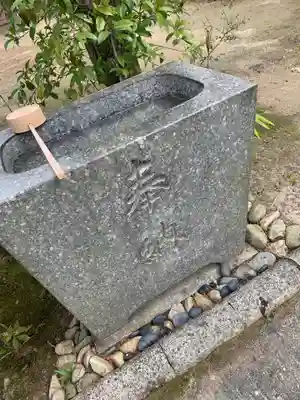 長澤稲荷神社の手水舎