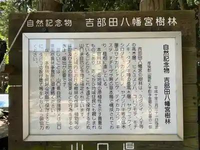 吉部田八幡宮の歴史