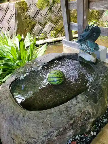 鹿島大神宮の手水舎