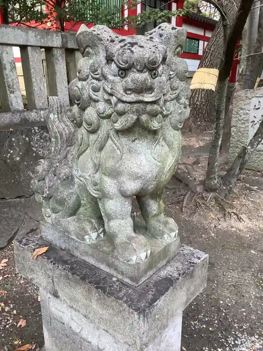 市原稲荷神社の狛犬