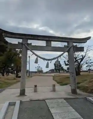 百済王神社の鳥居