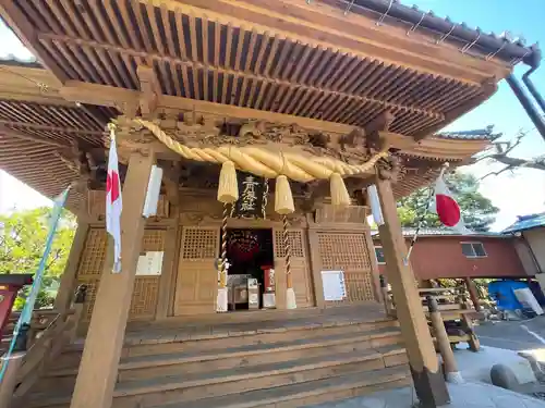 蒲原神社の本殿