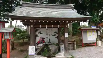 薬師寺八幡宮の手水舎