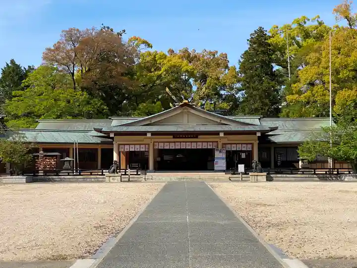 三重縣護國神社の本殿・本堂