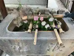 新羅神社の手水