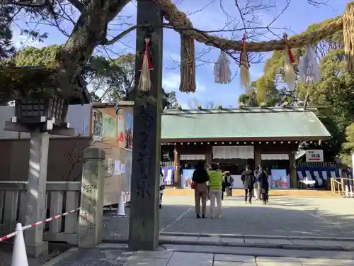 伊勢山皇大神宮の鳥居