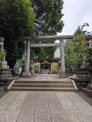 諏訪神社の鳥居