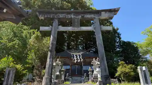 冠嶺神社（上栃窪）(福島県)