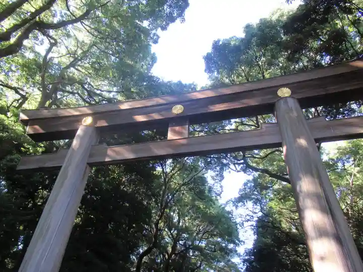 明治神宮の鳥居