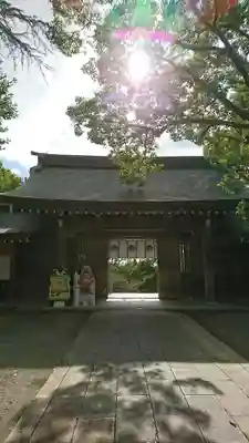 菊池神社の山門・神門
