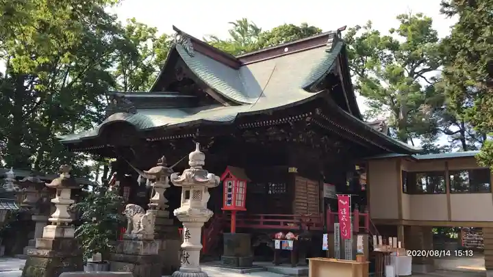 上野総社神社の本殿・本堂