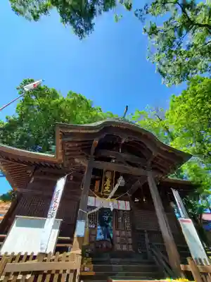 阿邪訶根神社の本殿・本堂
