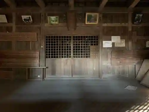 浅間神社の本殿・本堂