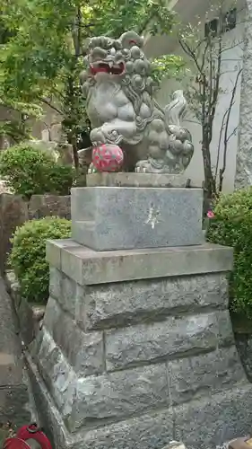 師岡熊野神社の狛犬