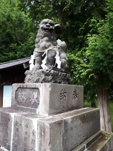 出雲神社の狛犬