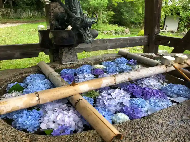 観心寺の手水舎