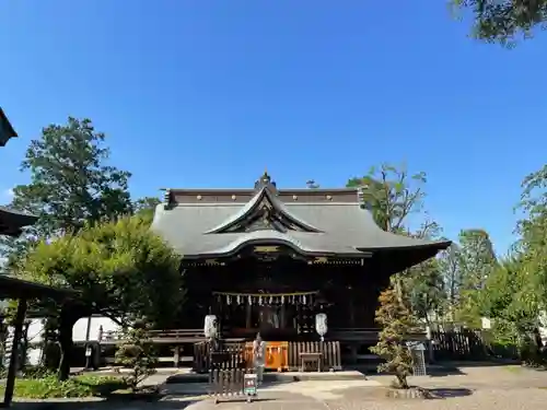 阿豆佐味天神社 立川水天宮の本殿