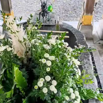 彌彦神社　(伊夜日子神社)の手水舎