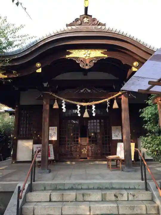 牛天神北野神社の本殿・本堂