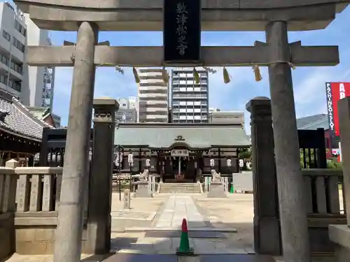 敷津松之宮　大国主神社の鳥居