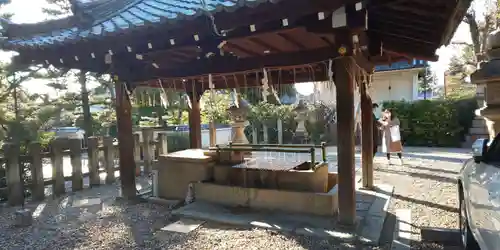 御香宮神社の手水舎