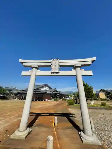 水原の一心さんの鳥居