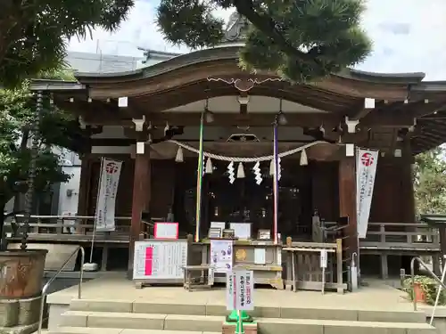 鳩森八幡神社の本殿・本堂