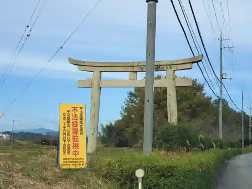 日吉神社の鳥居