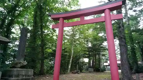 倶知安神社の鳥居