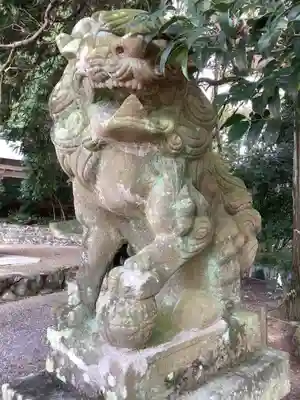 八幡神社（池之内）の狛犬