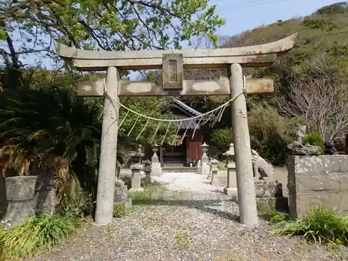 元嶋神社の鳥居