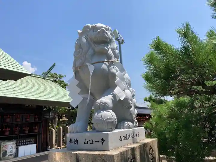 和田神社の狛犬