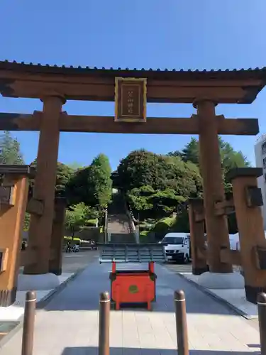 宇都宮二荒山神社の鳥居