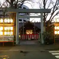 波除神社(波除稲荷神社)の鳥居