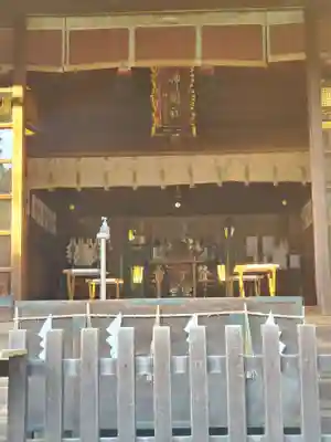 安久美神戸神明社の本殿・本堂