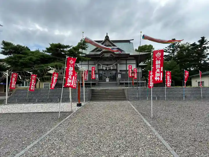 鹿部稲荷神社の本殿・本堂
