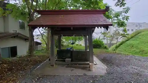 釧路一之宮 厳島神社の手水