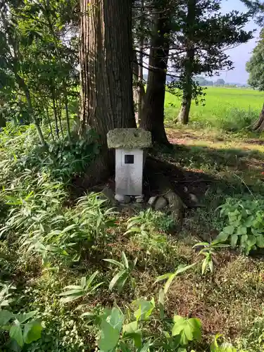 芳志戸の神社(栃木県)