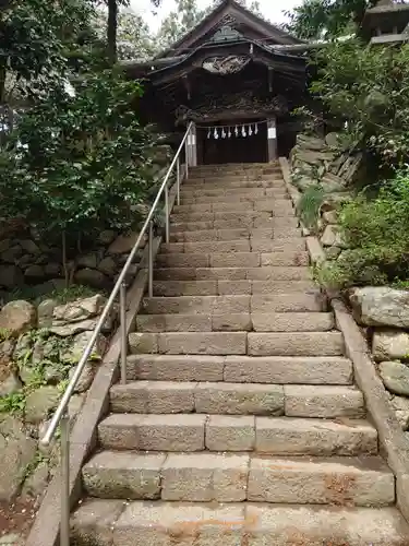 鎌形八幡神社の景色