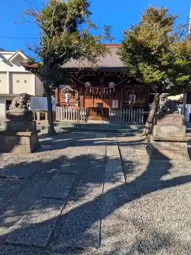 本郷氷川神社の本殿・本堂