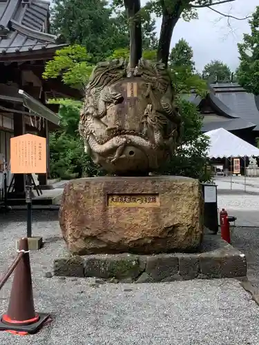 冨士御室浅間神社の狛犬