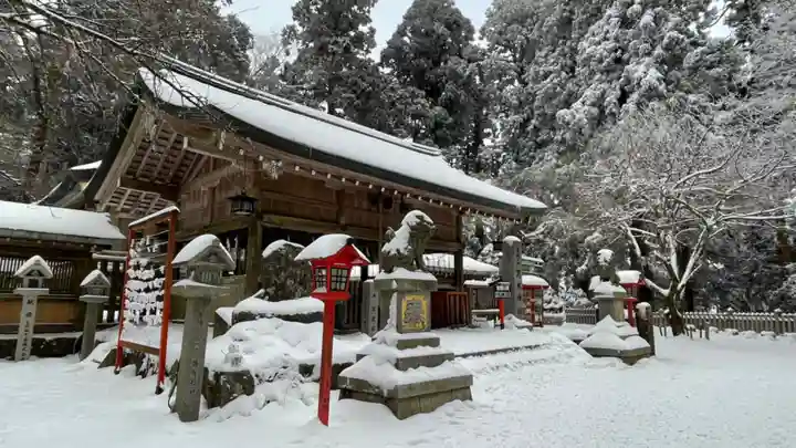 葛木神社の本殿・本堂